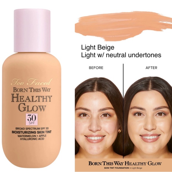 NEW✅Too Faced Born This Way Healthy Glow - Picture 14 of 16